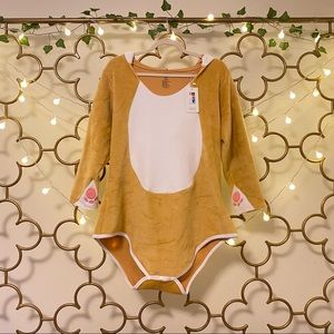 Adult Plus Size Corgi Bodysuit Costume